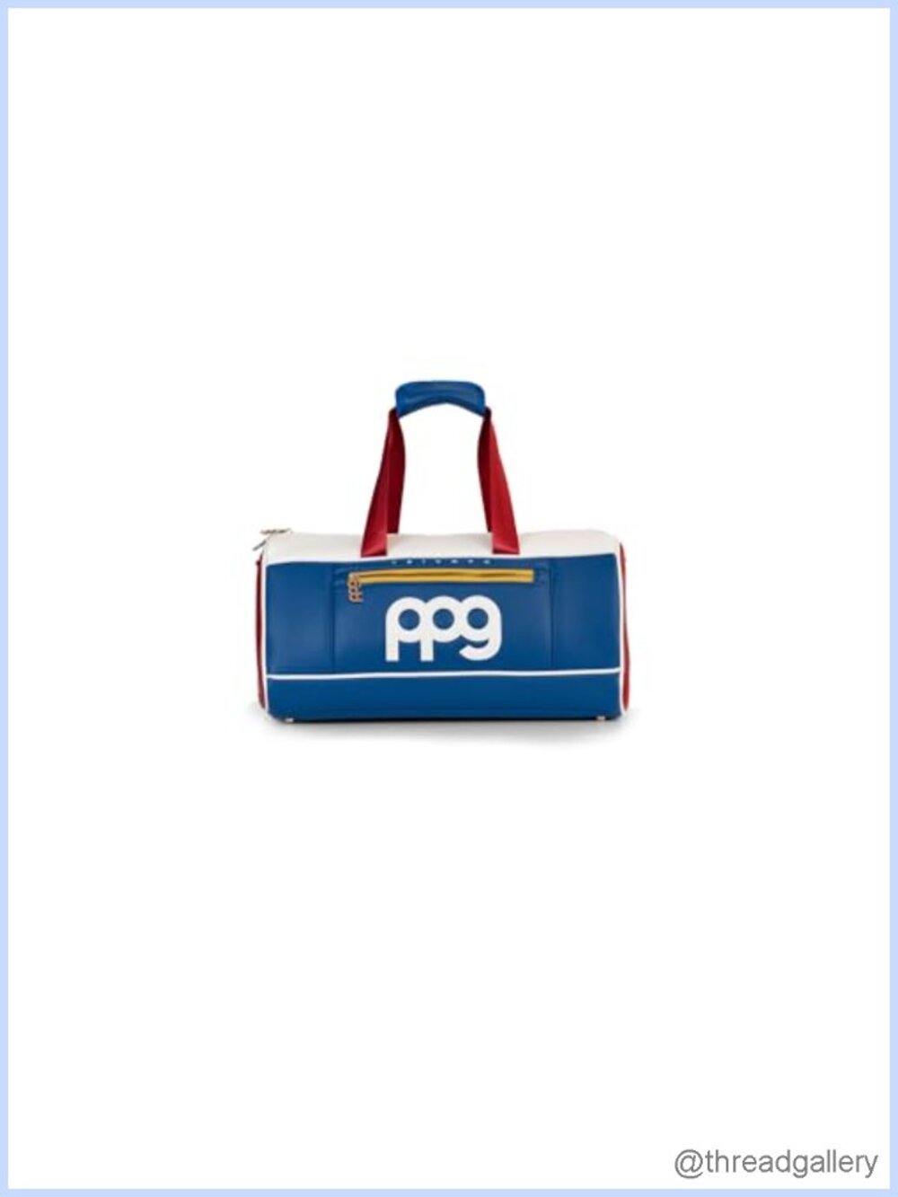 Bonded Leather Boston-Style Duffel Bag Lightweight Water-Resistant Golf Locker